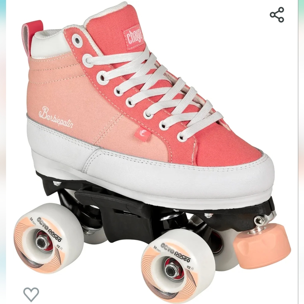 Chaya Kismet Pink Barbie Patin Roller Skates Size 11